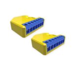 Pachet 2 relee inteligente pentru banda LED RGB Shelly RGBW2, Wi-Fi, 4 Canale, Control aplicatie
