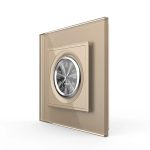 Ceas Mecanic Livolo cu Rama din Sticla Securizata