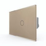 Intrerupator Simplu cu Touch LIVOLO din Sticla, Standard Italian – Serie Noua