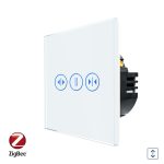 Intrerupator Rulouri cu Touch din Sticla LUXION, Protocol Zigbee Tuya