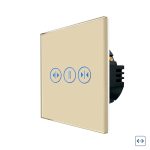 Intrerupator Wi-Fi Draperie cu Touch din Sticla LUXION