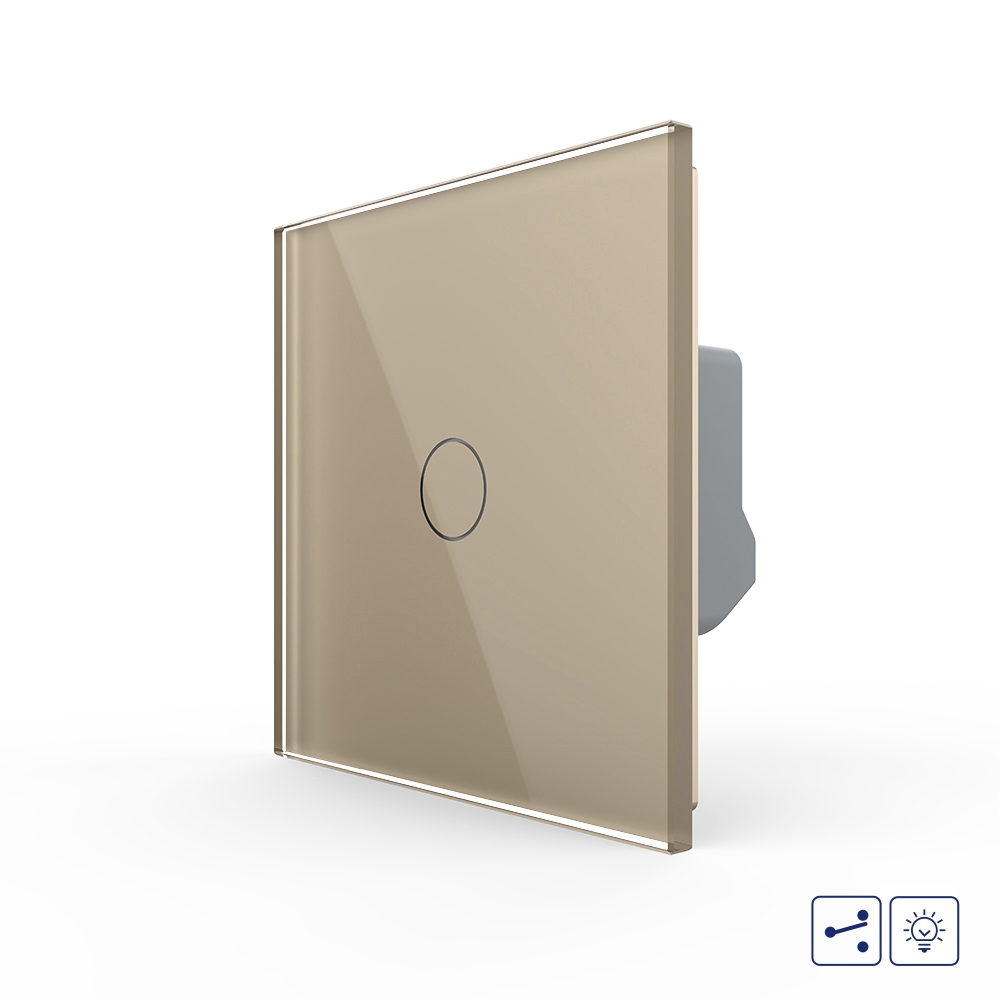 001-in1-6-4.jpg Intrerupator Simplu Cap Scara, Dimmer cu Touch LIVOLO - Serie Noua - imagine 1