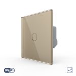 Intrerupator Simplu Cap / Cruce Wi-Fi cu Touch LIVOLO – Serie Noua