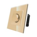 Intrerupator cu Variator Mecanic LUXION cu Rama din Sticla