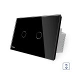 Intrerupator cu touch pentru draperie Livolo din sticla, Standard italian