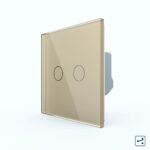 Intrerupator Dublu Cap Scara / Cruce cu Touch LIVOLO - Serie Noua