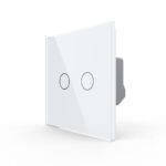 Intrerupator Dublu LIVOLO cu Touch din Sticla Securizata - Serie Noua