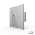 Intrerupator Dublu Cap Scara / Cruce Wireless cu Touch LIVOLO - Serie Noua