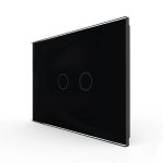 Intrerupator Dublu cu Touch LIVOLO din Sticla – Standard Italian