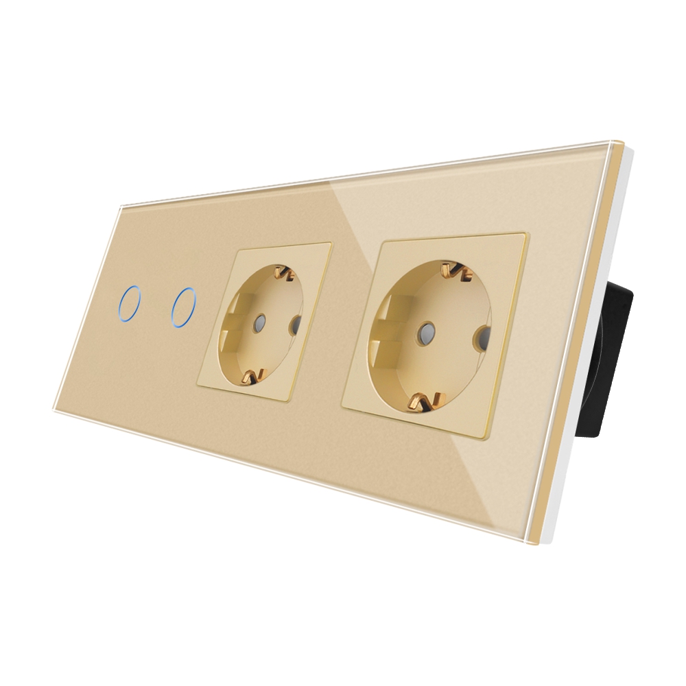 001-intrerupator-dubludoua-prize-rama-sticla-luxion-lx-st-201-2mp010-g-auriu.jpg Intrerupator Dublu + 2 Prize cu Rama din Sticla LUXION - imagine 1
