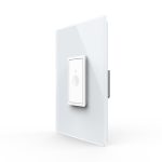 Intrerupator Simplu cu Touch Livolo cu Rama Din Sticla 1M - Serie Noua