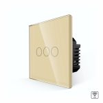 Intrerupator Triplu Wi-Fi cu Touch din Sticla LUXION
