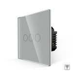 Intrerupator Triplu Wi-Fi cu Touch din Sticla LUXION