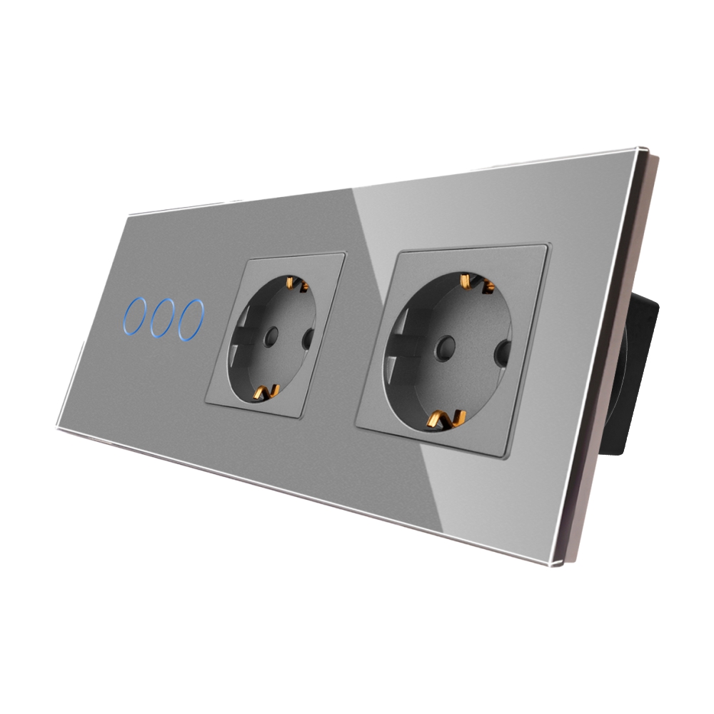 001-intrerupator-tripludoua-prize-rama-sticla-luxion-lx-st-201-2mp010-gy-gri.jpg Intrerupator Triplu + 2 Prize cu Rama din Sticla LUXION - imagine 1