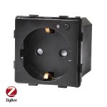 Modul Priza Inteligenta cu Protocol Zigbee si Monitorizare Consum, Fara Rama Din Sticla LUXION