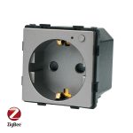 Modul Priza Inteligenta cu Protocol Zigbee si Monitorizare Consum, Fara Rama Din Sticla LUXION