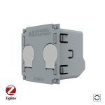 Modul Intrerupator Dublu cu Reset si Contact Uscat Livolo, ZigBee - Serie Noua