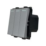 Modul Intrerupator Triplu Mecanic LUXION