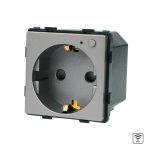 Modul Priza Inteligenta Wi-Fi cu Monitorizare Consum, Fara Rama Din Sticla LUXION