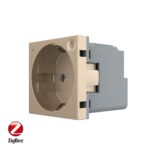 Priza inteligenta pentru perete Livolo ZigBee, Fara rama, 16A, Wi-Fi, Compatibil cu Alexa si Google Home