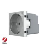 Priza inteligenta pentru perete Livolo ZigBee, Fara rama, 16A, Wi-Fi, Compatibil cu Alexa si Google Home