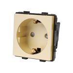 Modul Priza Simpla Fara Rama Din Sticla LUXION