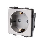 Modul Priza Simpla Fara Rama Din Sticla LUXION