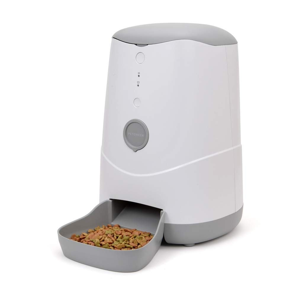 001-nutri-smart-pet-feeder-petoneer-fdw010-dispenser-pentru-hrana-animalelor-3-7l.jpg Dispenser inteligent pentru hrana animalelor de companie Petoneer Nutri, Control aplicatie, Slot baterie externa - imagine 1