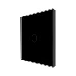 Panou Intrerupator Simplu cu Touch Din Sticla LUXION