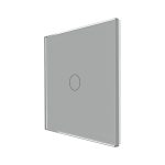 Panou Intrerupator Simplu cu Touch Din Sticla LUXION