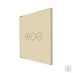 Panou Intrerupator Variator cu Touch Din Sticla LUXION