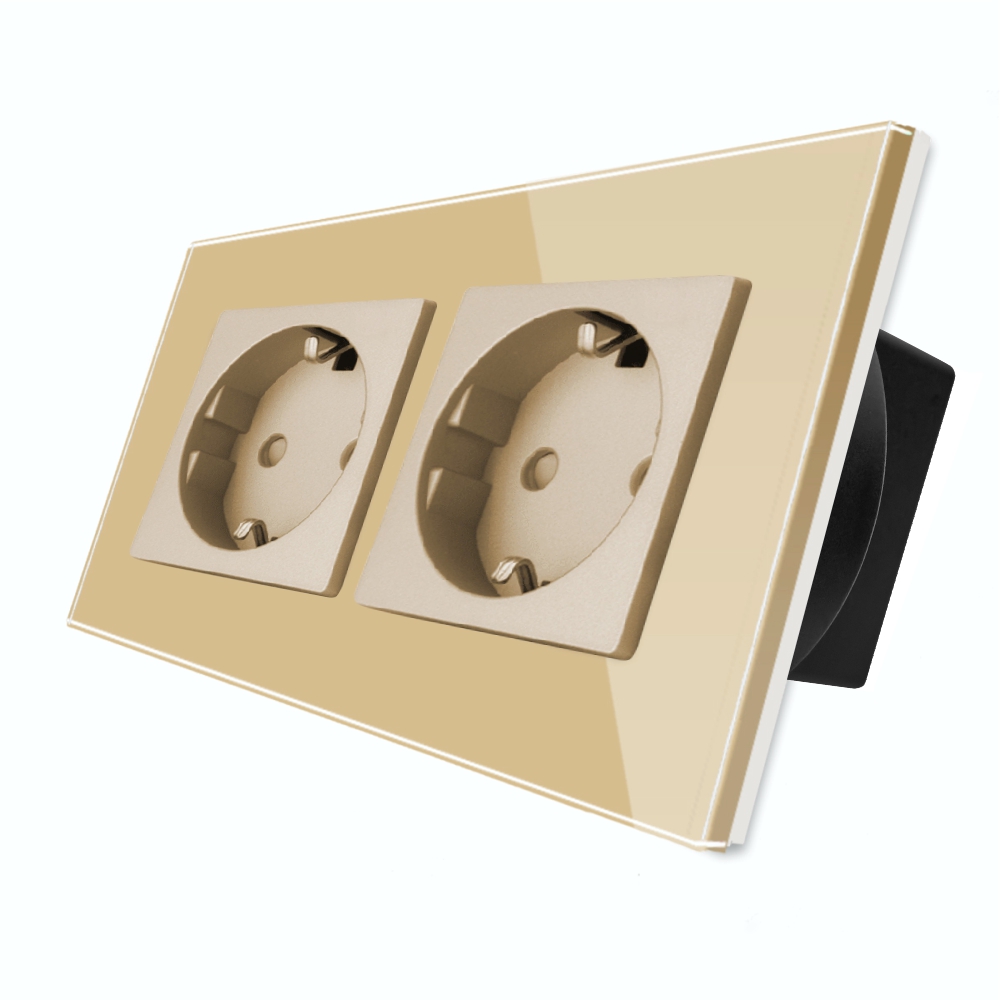 001-priza-dubla-luxion-cu-rama-din-sticla-lx-2mp010g-g-auriu.jpg Priza Dubla cu Rama din Sticla LUXION - imagine 1