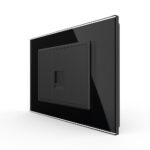 Priza Telefon LIVOLO cu Rama din Sticla