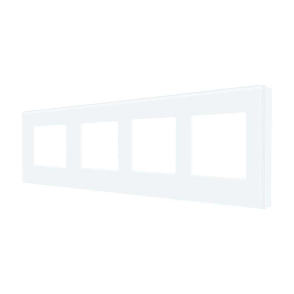 001-rama-cvadrupla-luxion-din-sticla-lx-m1-4fw-alb.jpg Rama Cvadrupla LUXION Din Sticla - imagine 1