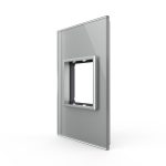 Rama din sticla Livolo standard Italian 2 module - Serie noua