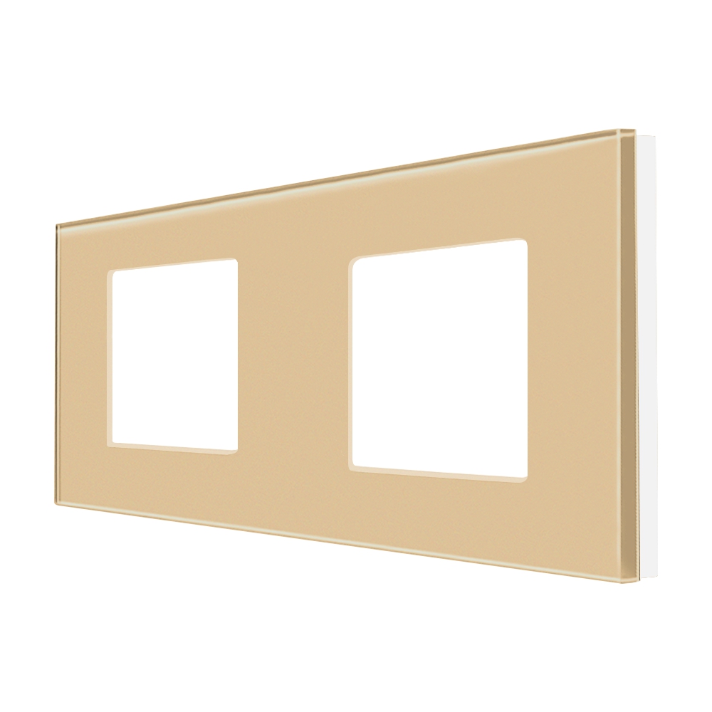 001-rama-dubla-luxion-din-sticla-lx-m1-2fg-auriu.jpg Rama Dubla LUXION Din Sticla - imagine 1