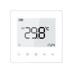 Termostat cu fir Luxion TP608 pentru centrala termica pe gaz sau electrica, Programari, Anti-inghet