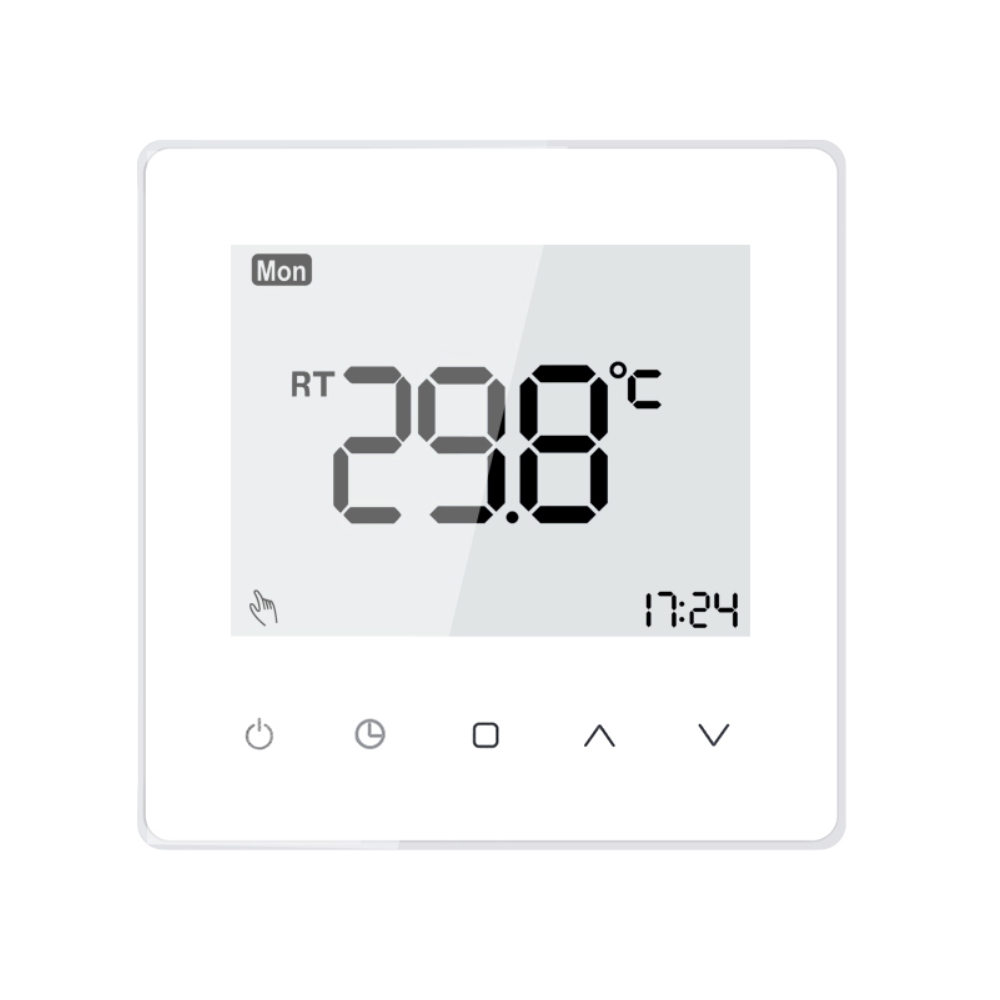 001-termostat-cu-fir-luxion-tp608.jpg Termostat cu fir Luxion TP608 pentru centrala termica pe gaz sau electrica, Programari, Anti-inghet - imagine 1