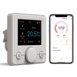 Termostat pentru incalzirea termica cu gaz BeOk TCR7-WIFI-WP - imagine 2