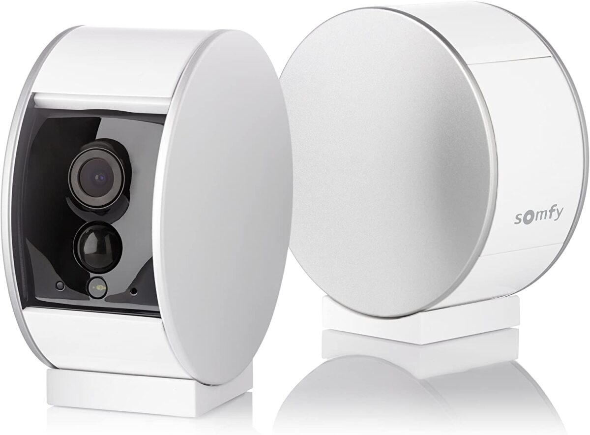 Camera Video HD de interior Somfy Protect, Vedere pe timp de noapte, Zoom de 8x, Compatibil cu TaHoma, Amazon Alexa, IFTTT si Works With Nest - imagine 2
