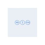 Intrerupator Rulouri cu Touch din Sticla LUXION, Protocol Zigbee Tuya - imagine 2