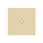 Intrerupator Simplu Wi-Fi + RF433 cu Touch din Sticla LUXION - imagine 2