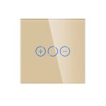 Intrerupator Simplu cu Variator cu Touch din Sticla  LUXION - imagine 2