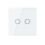 Intrerupator Dublu Cap Scara / Cruce Wi-Fi cu Touch LIVOLO din Sticla - Serie Noua - imagine 4