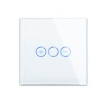 Intrerupator Simplu cu Variator cu Touch din Sticla LUXION, protocol Zigbee - imagine 2