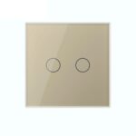 Intrerupator Dublu Cap Scara / Cruce cu Touch LIVOLO - Serie Noua - imagine 2