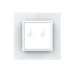 Intrerupator dublu cu touch Livolo din sticla, Serie noua - imagine 2