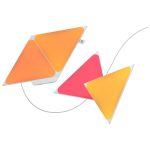 Kit 4 Panouri luminaose Nanoleaf Shapes Triangles, 16 Milioane culori, Iluminare LED RGBW, 320 Lumeni - imagine 2