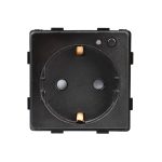 Modul Priza Inteligenta cu Protocol Zigbee si Monitorizare Consum, Fara Rama Din Sticla LUXION - imagine 2