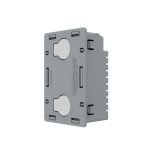Modul intrerupator cu variator dublu cu touch Livolo, protocol ZigBee, standard Italian - imagine 2